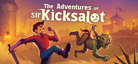 踢士洛爵士大冒险/The Adventures of Sir Kicksalot-蓝豆人-PC单机Steam游戏下载平台