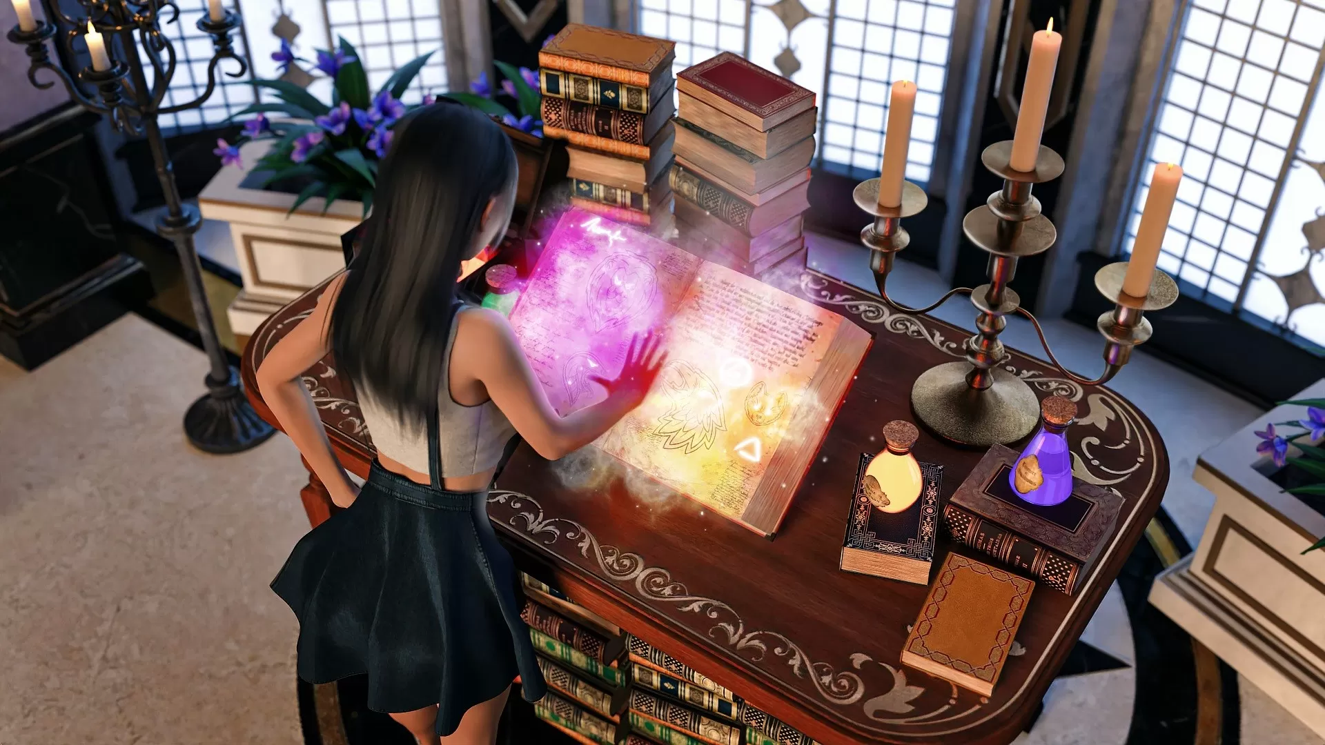 图片[16]-魔法学院-蓝豆人-PC单机Steam游戏下载平台